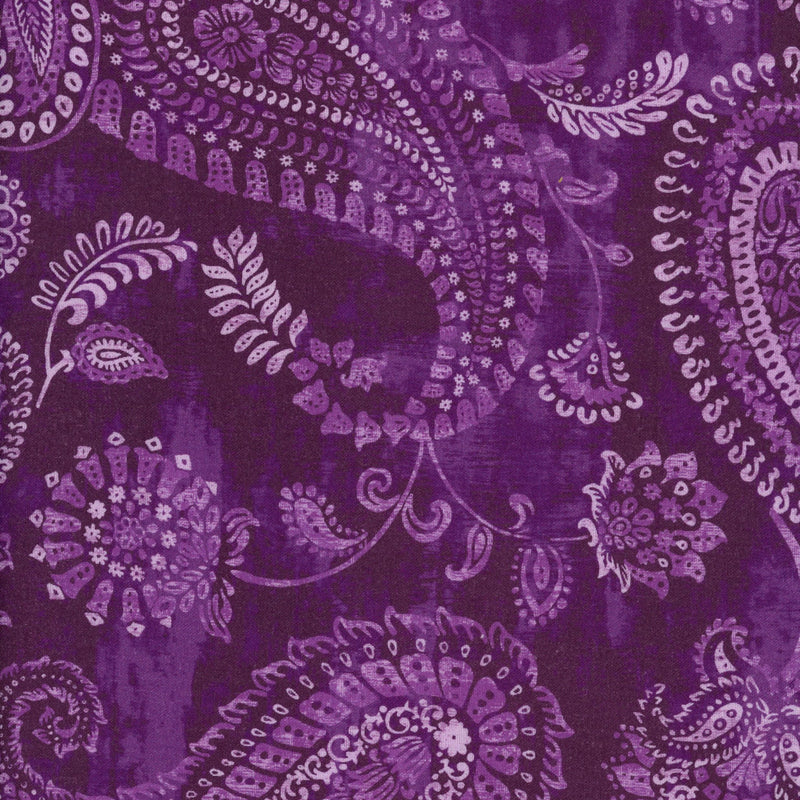 P&B Boutique Purple Bohemia - Patchwork and Quilting Fabric from Brown's Craft Shed (Tags: Fabric backing )