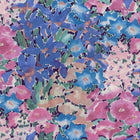 Liberty Tana Lawn Cotton - Summer Gallery Ellis Garden B - Patchwork and Quilting Fabric from Brown's Craft Shed (Tags: Fabric blue dressmaking elegant Floral flowers garden green Liberty Liberty Tana Lawn nature pastel pink quilting Summer Gallery watercolour )