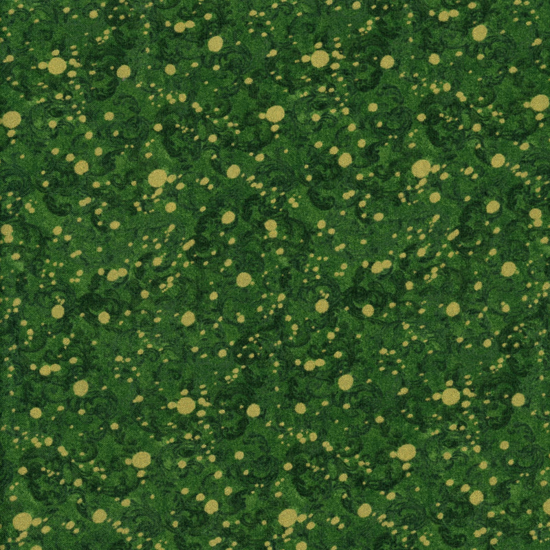 Paintbrush Studio Changing Seasons Scroll Mint Green - Patchwork and Quilting Fabric from Brown's Craft Shed (Tags: Fabric autumn basics blender Changing Seasons craft emerald foliage green mint nature Paintbrush Studio patchwork quilting scroll spring textured )