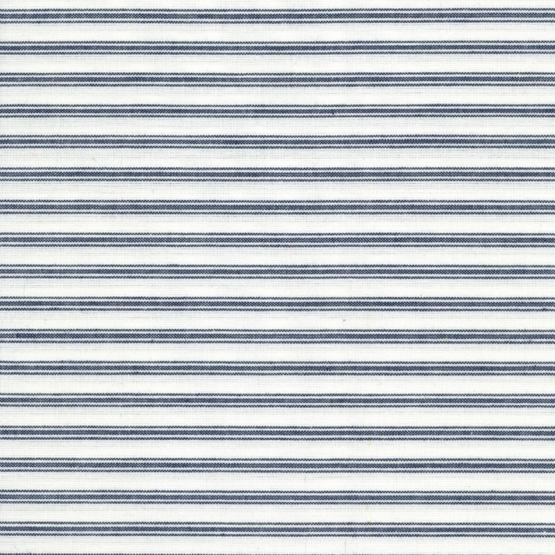 Kennard & Kennard Indigo Ticking Stripe - Patchwork and Quilting Fabric from Brown's Craft Shed (Tags: Fabric basics blender blue denim nautical Neutral patchwork quilting Stripes white )