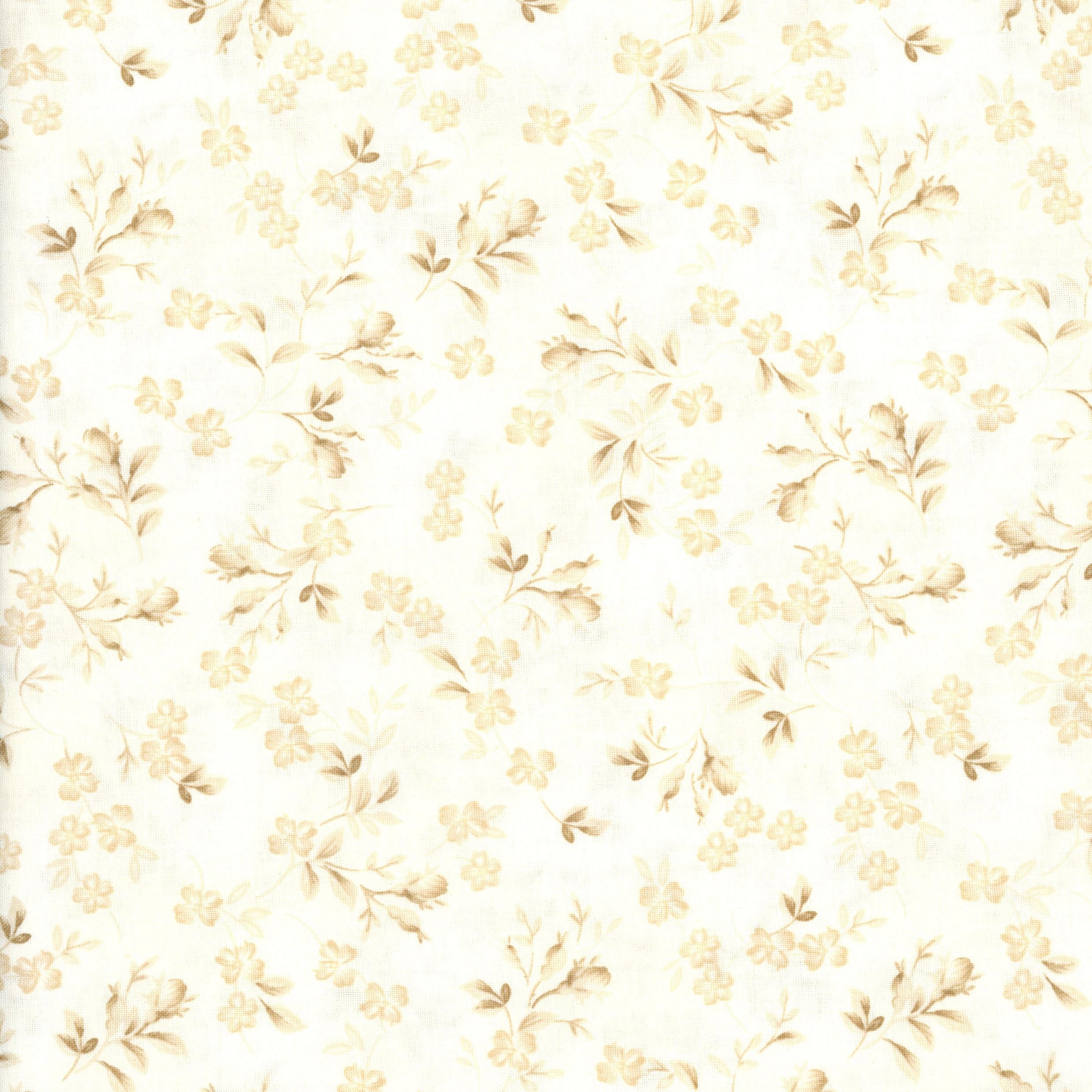 Maywood Studio - Roses on the Vine by Marti Michell - Patchwork and Quilting Fabric from Brown's Craft Shed (Tags: Fabric beige blenders cottage cream Floral flowers Marti Michell Maywood Studio Neutral Roses on the Vine traditional vines vintage )
