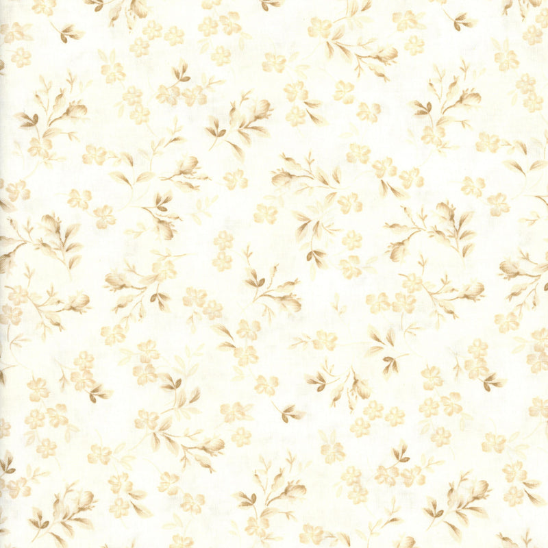 Maywood Studio - Roses on the Vine by Marti Michell - Patchwork and Quilting Fabric from Brown's Craft Shed (Tags: Fabric beige blenders cottage cream Floral flowers Marti Michell Maywood Studio Neutral Roses on the Vine traditional vines vintage )