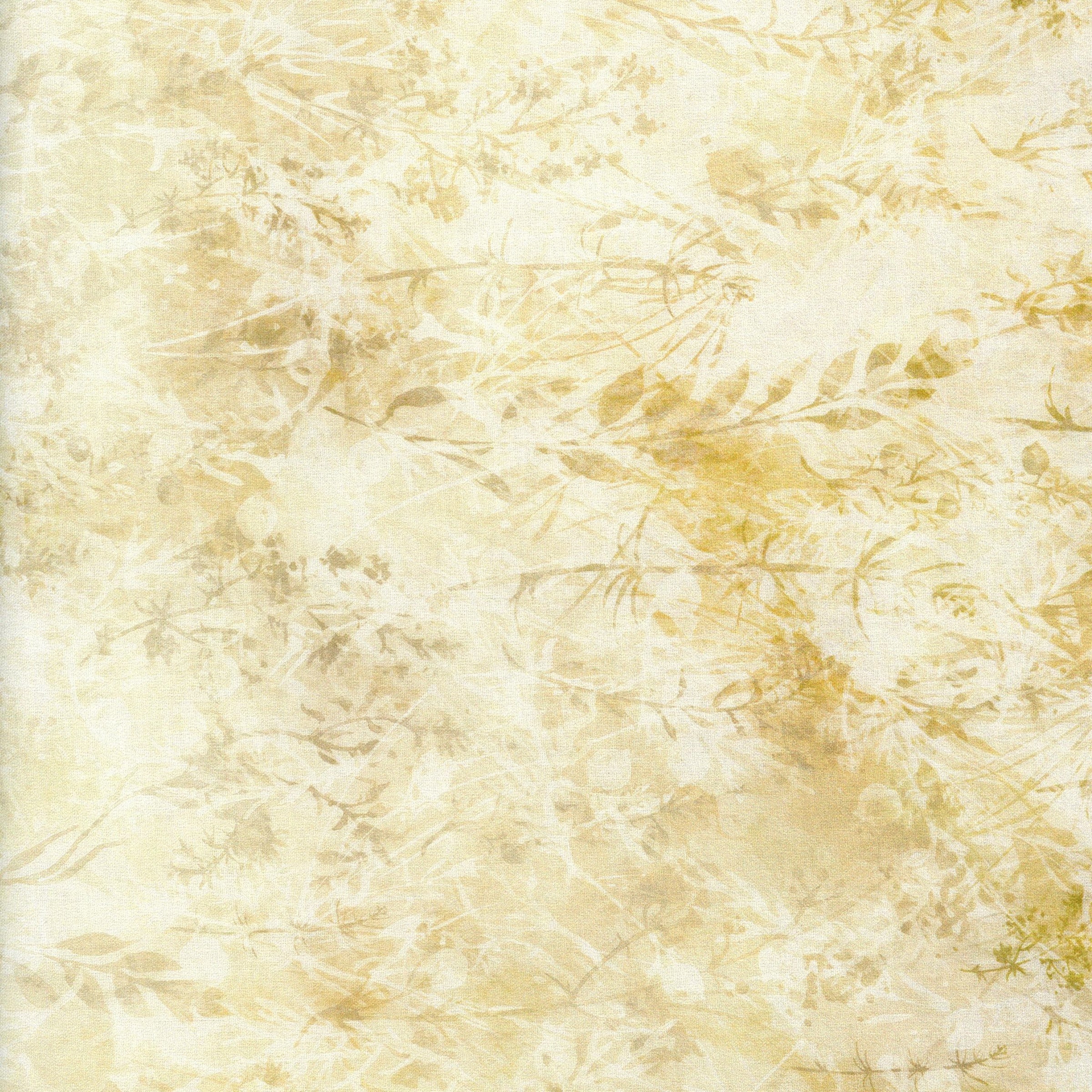In The Beginning - Reflections of Autumn II - Patchwork and Quilting Fabric from Brown's Craft Shed (Tags: Fabric autumn beige blender blenders cream gold nature Reflections of Autumn rustic textures watercolour )