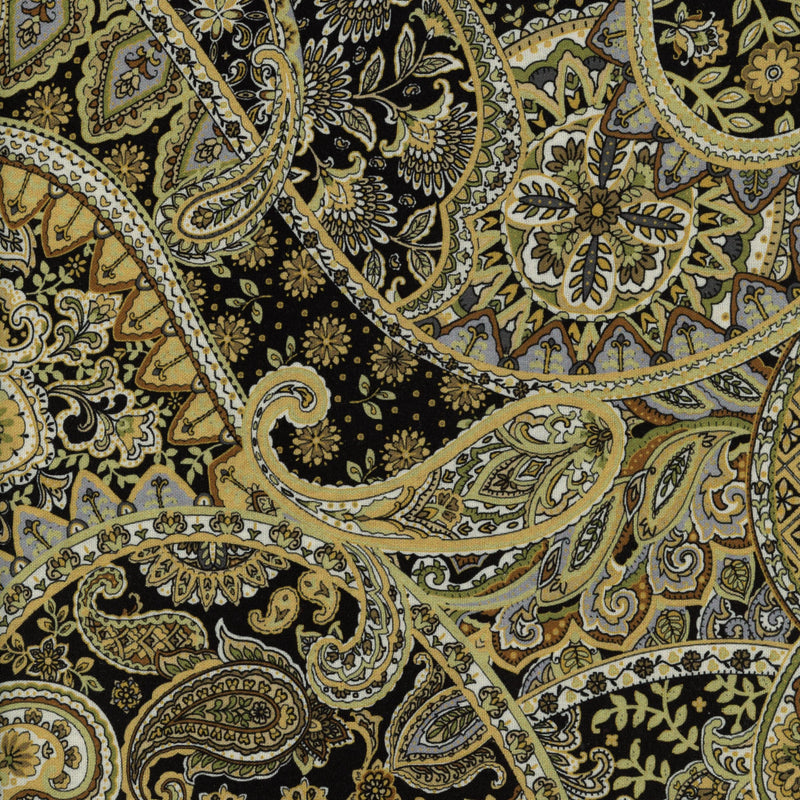 Kenard & Kenard Fabrics Paisley Print - Patchwork and Quilting Fabric from Brown's Craft Shed (Tags: Fabric backing )