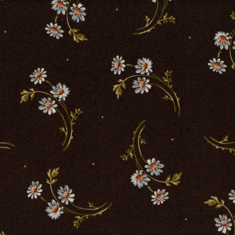 Lloyd Curzon Chrysanthemum - Patchwork and Quilting Fabric from Brown's Craft Shed (Tags: Fabric Brown Floral )