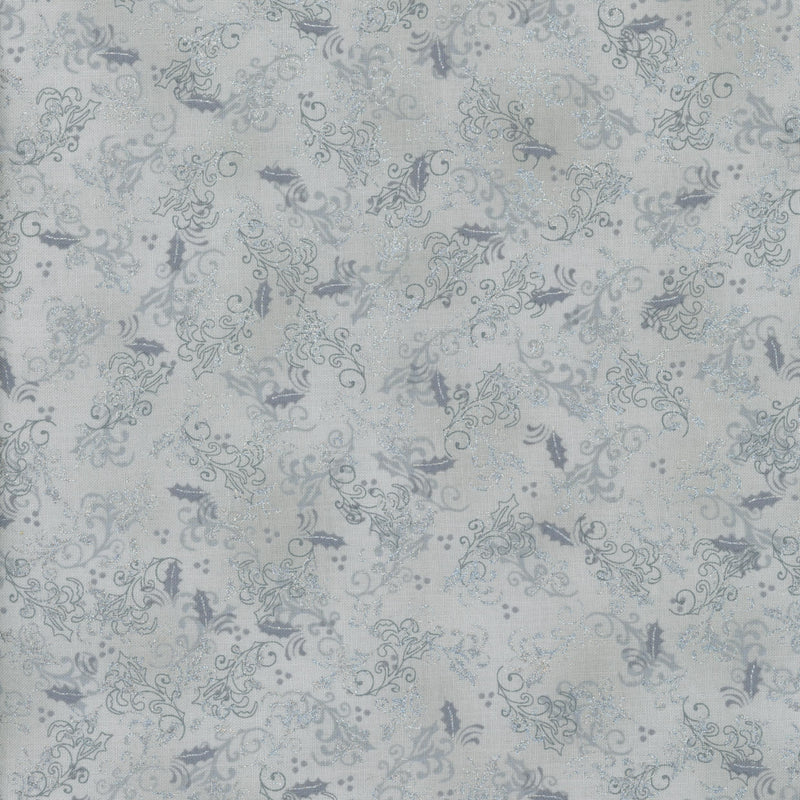 Stof Fabrics Silver Holly