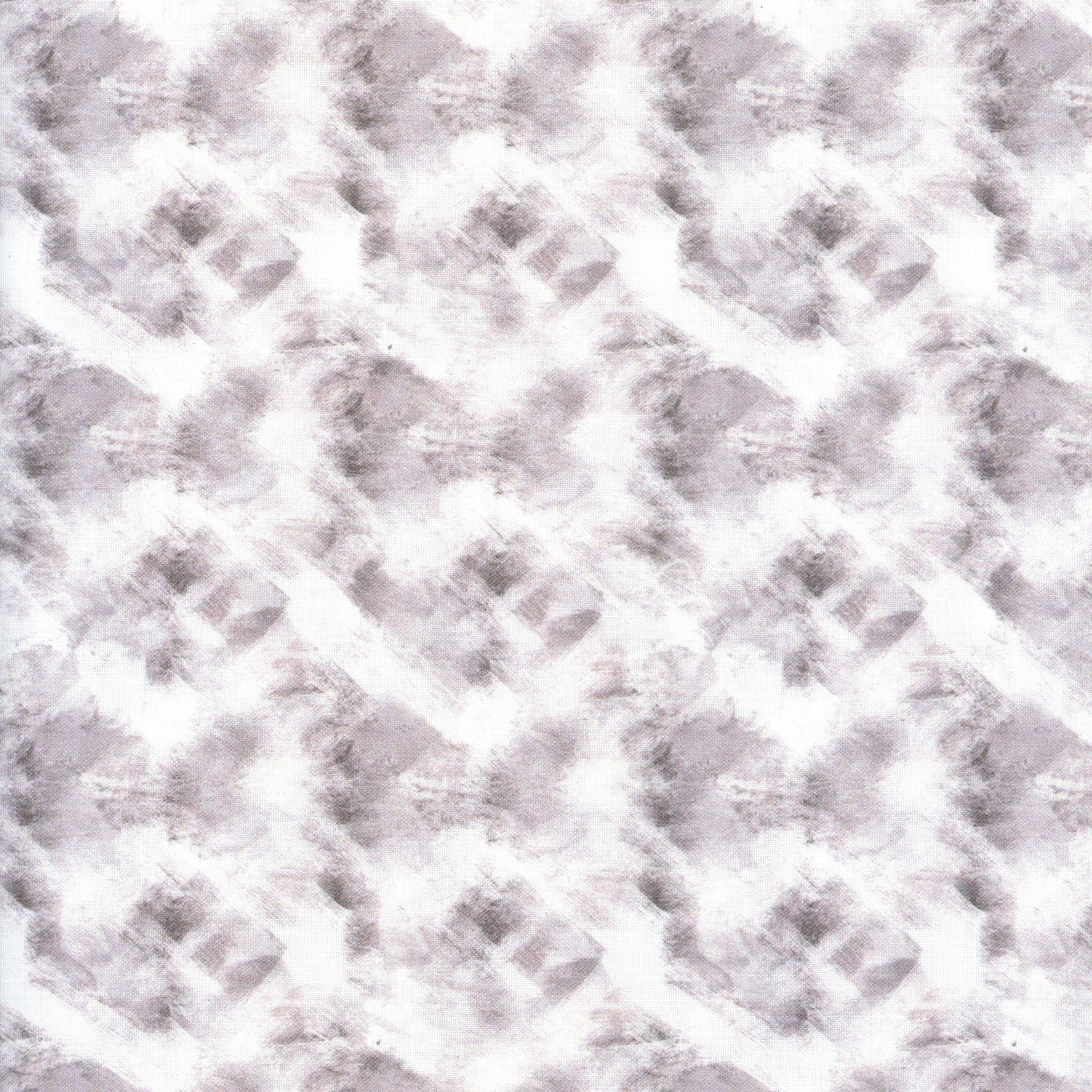 KK Fabrics Monochroma - Smudge (White) - Patchwork and Quilting Fabric from Brown's Craft Shed (Tags: Fabric )
