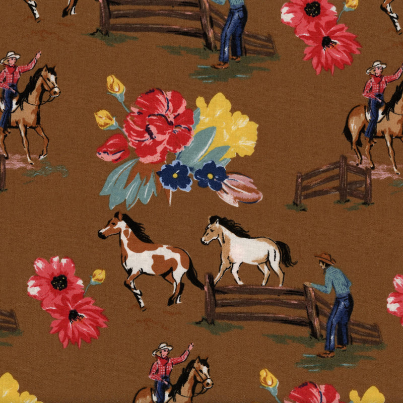 Riley Blake Horses and Flowers