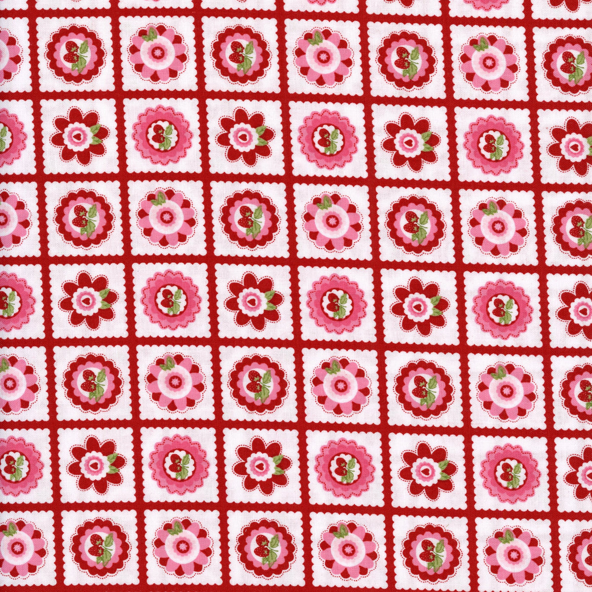 Poppie Cotton Smitten Chicken by Lori Woods - Patchwork and Quilting Fabric from Brown's Craft Shed (Tags: Fabric )