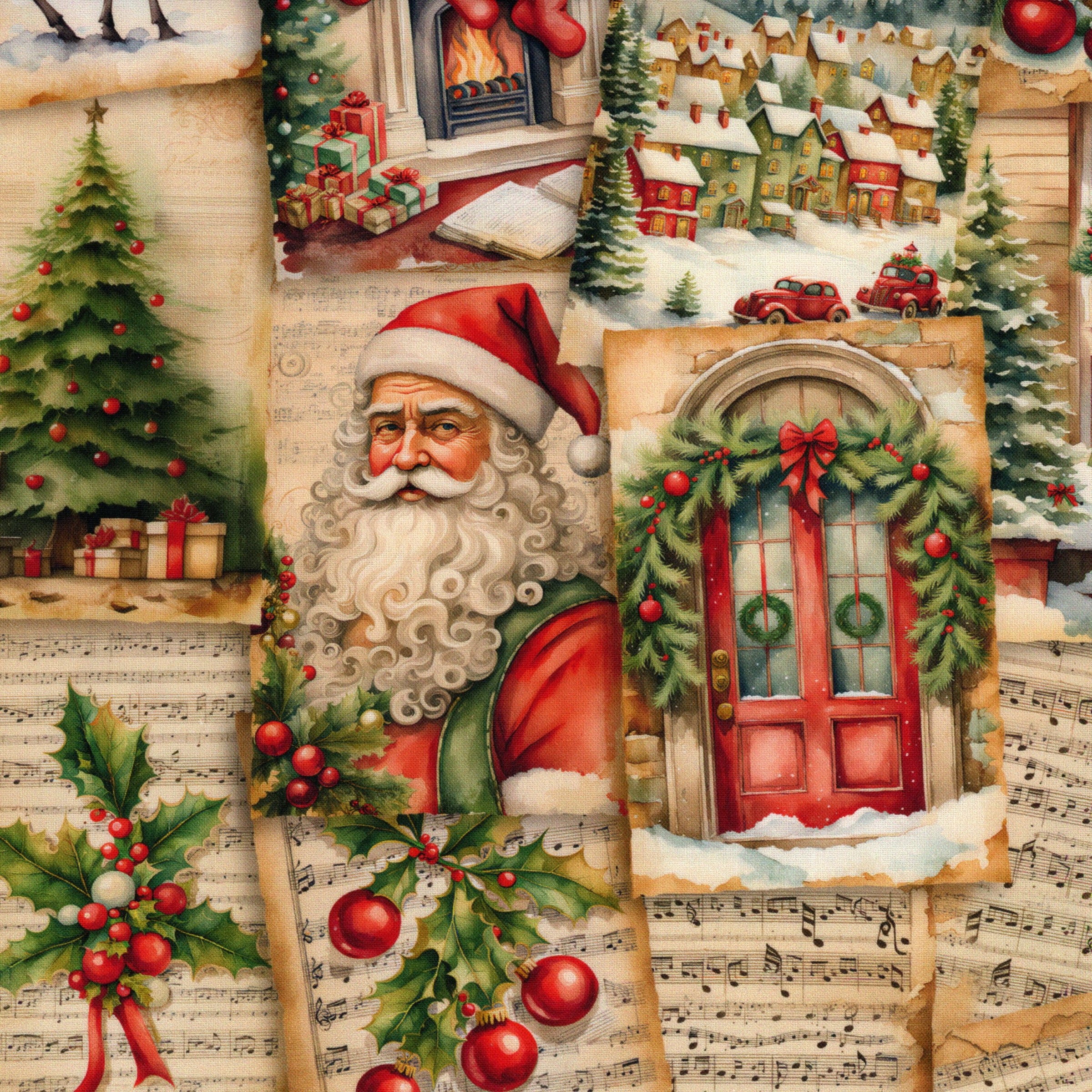 Devonstone Collection Uno - Vintage Christmas Santa