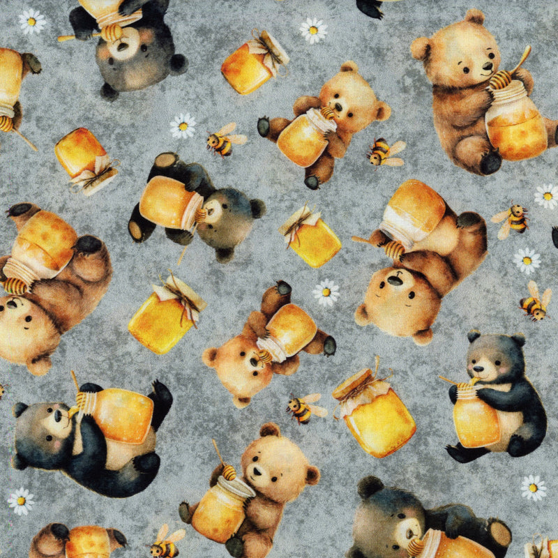QT Fabrics Buzz, Buzz, Buzz by Morris Creative Group - Patchwork and Quilting Fabric from Brown's Craft Shed (Tags: Fabric )