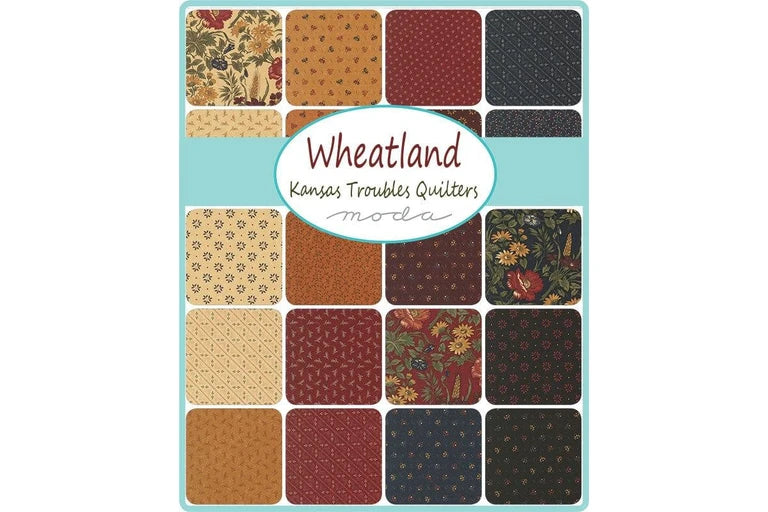 Moda Wheatland Jelly Roll by Kansas Troubles Quilters