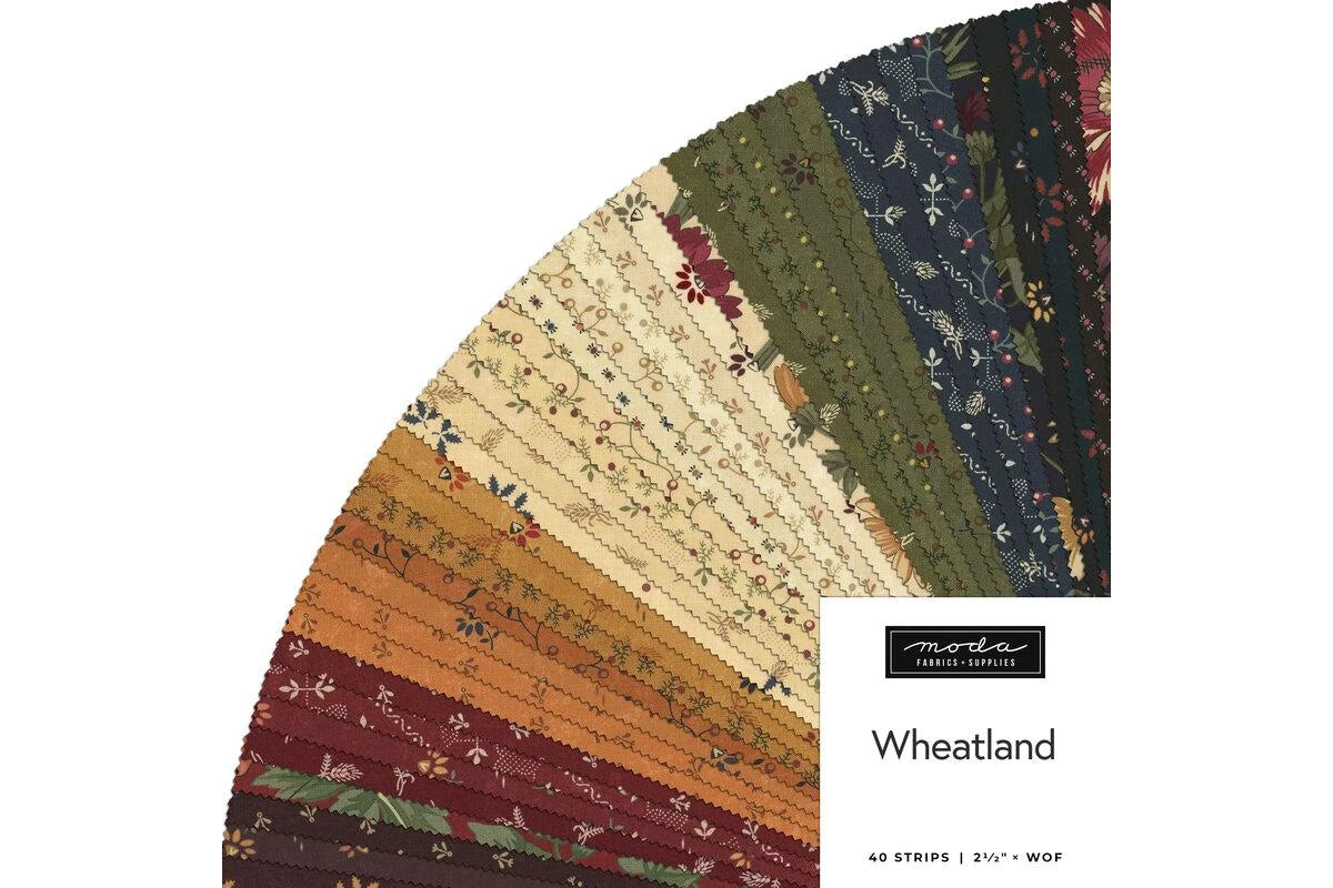 Moda Wheatland Jelly Roll by Kansas Troubles Quilters