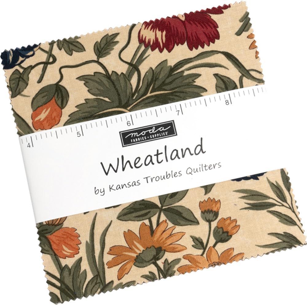 Moda Wheatland 5" Charm Pack by Kansas Troubles Quilters